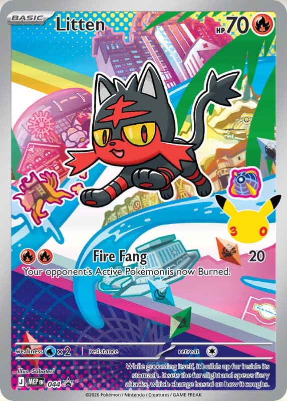 Litten #044 — Mega Evolution Promos