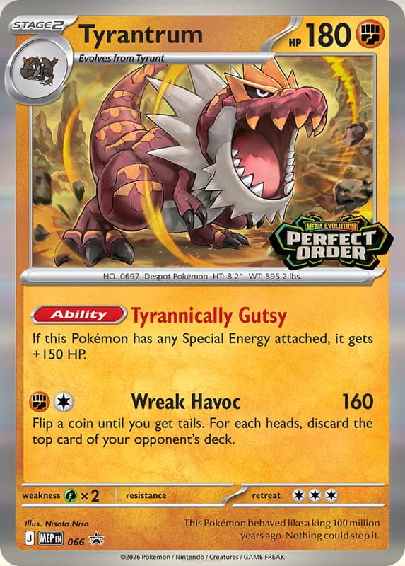 Tyrantrum #066 — Mega Evolution Promos