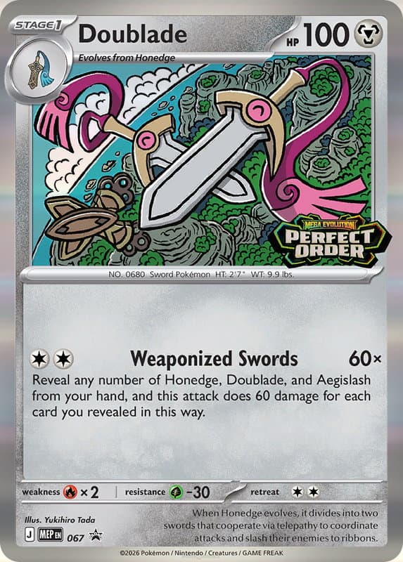 Doublade #067 — Mega Evolution Promos