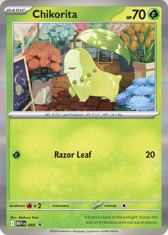 Chikorita #069 — Mega Evolution Promos
