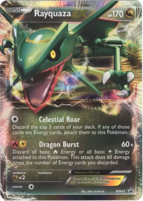 Rayquaza-EX #BW47 — Black & White Promos