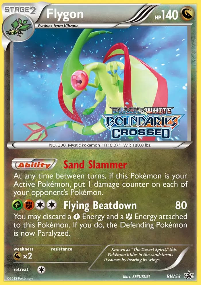 Flygon #BW53 — Black & White Promos