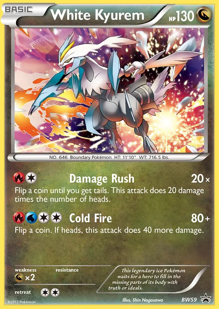 White Kyurem #BW59 — Black & White Promos