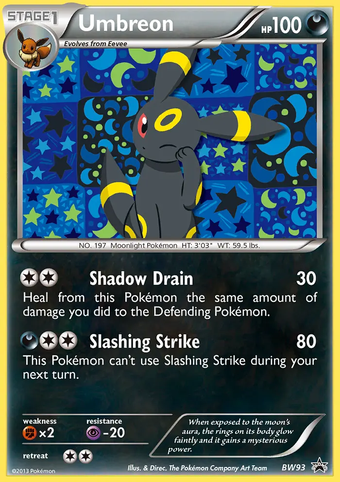Umbreon #BW93 — Black & White Promos