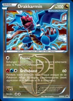 Carte Pokémon Drakkarmin #BW80 — Promos Noir et Blanc