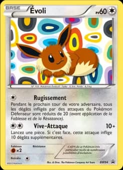 Carte Pokémon Évoli #BW94 — Promos Noir et Blanc
