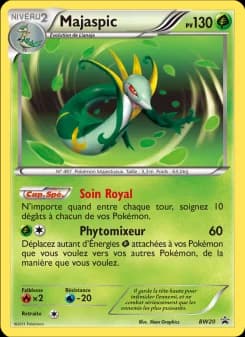Carte Pokémon Majaspic #BW20 — Promos Noir et Blanc
