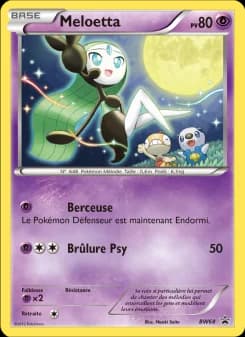Carte Pokémon Meloetta #BW68 — Promos Noir et Blanc