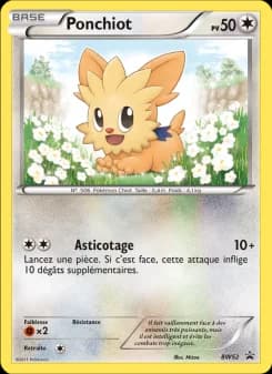 Carte Pokémon Ponchiot #BW52 — Promos Noir et Blanc
