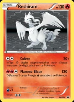 Carte Pokémon Reshiram #BW04 — Promos Noir et Blanc