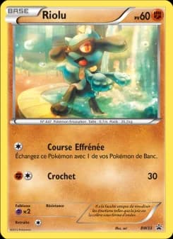 Carte Pokémon Riolu #BW33 — Promos Noir et Blanc