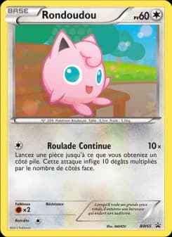 Carte Pokémon Rondoudou #BW65 — Promos Noir et Blanc