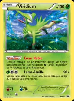 Carte Pokémon Viridium #BW70 — Promos Noir et Blanc