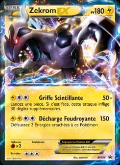 Carte Pokémon Zekrom ex #BW38 — Promos Noir et Blanc