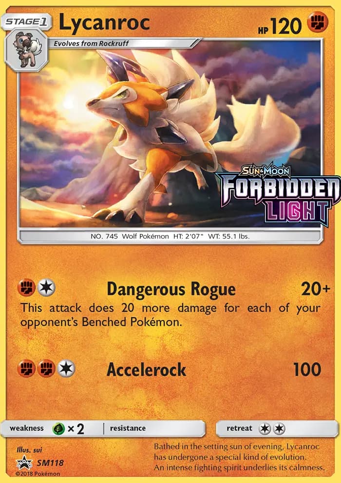 Lycanroc #SM118 — Sun & Moon Promos
