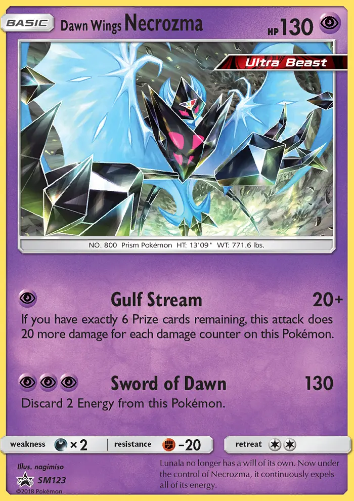 Dawn Wings Necrozma #SM123 — Sun & Moon Promos
