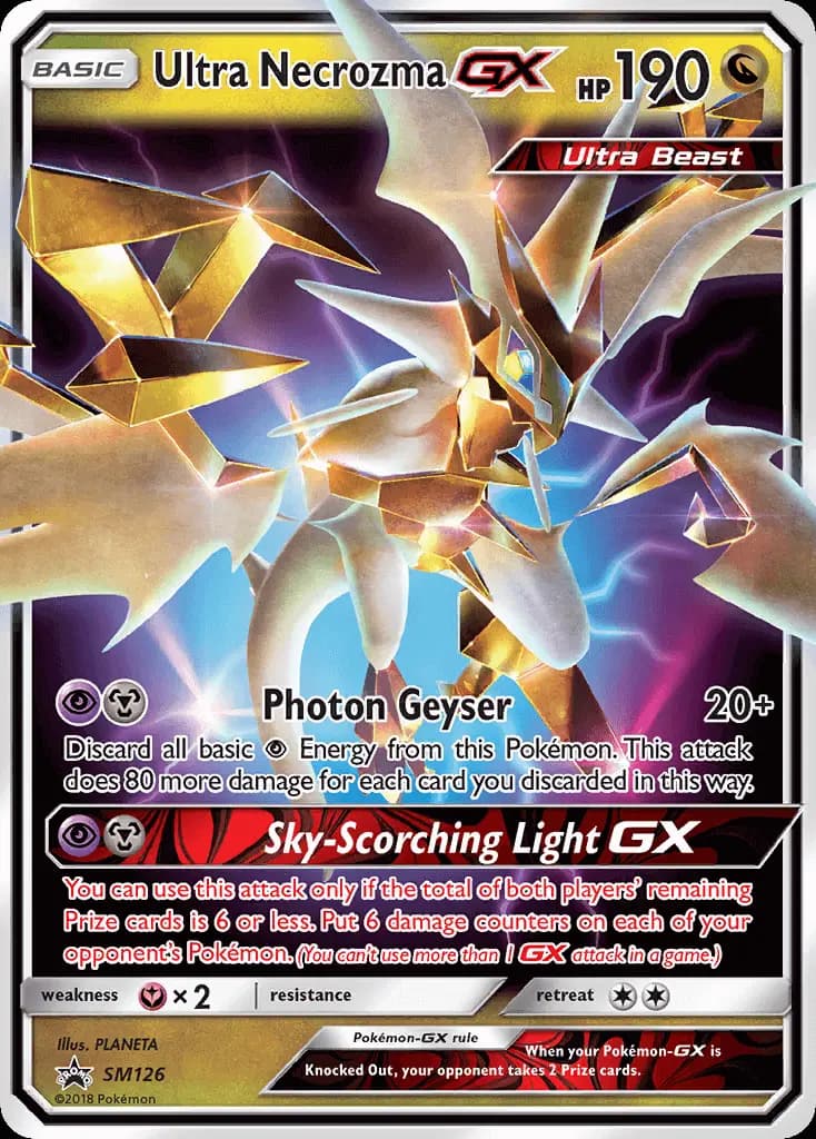 Ultra Necrozma GX #SM126 — Sun & Moon Promos