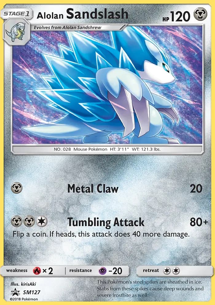 Alolan Sandslash #SM127 — Sun & Moon Promos