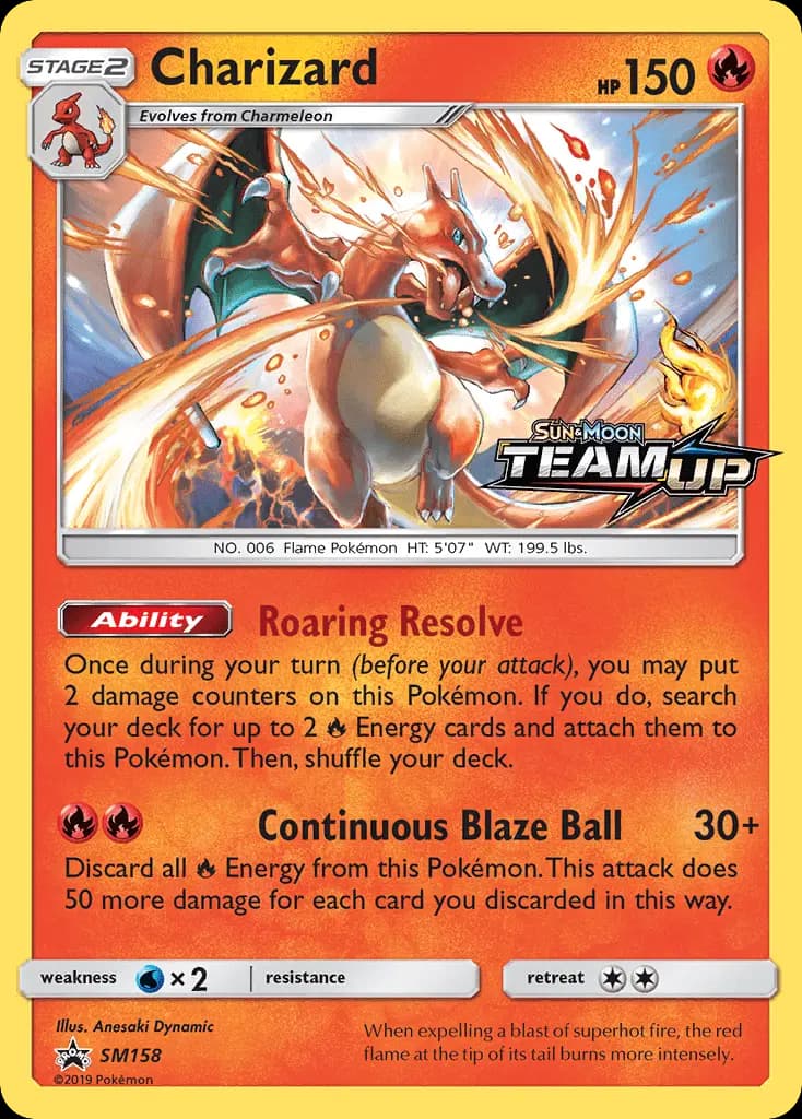 Charizard #SM158 — Sun & Moon Promos