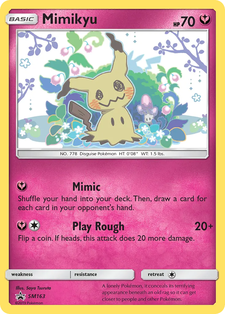 Mimikyu #SM163 — Sun & Moon Promos