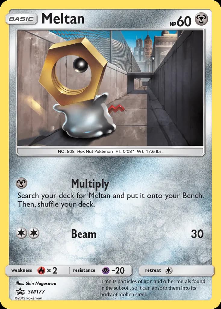 Meltan #SM177 — Sun & Moon Promos