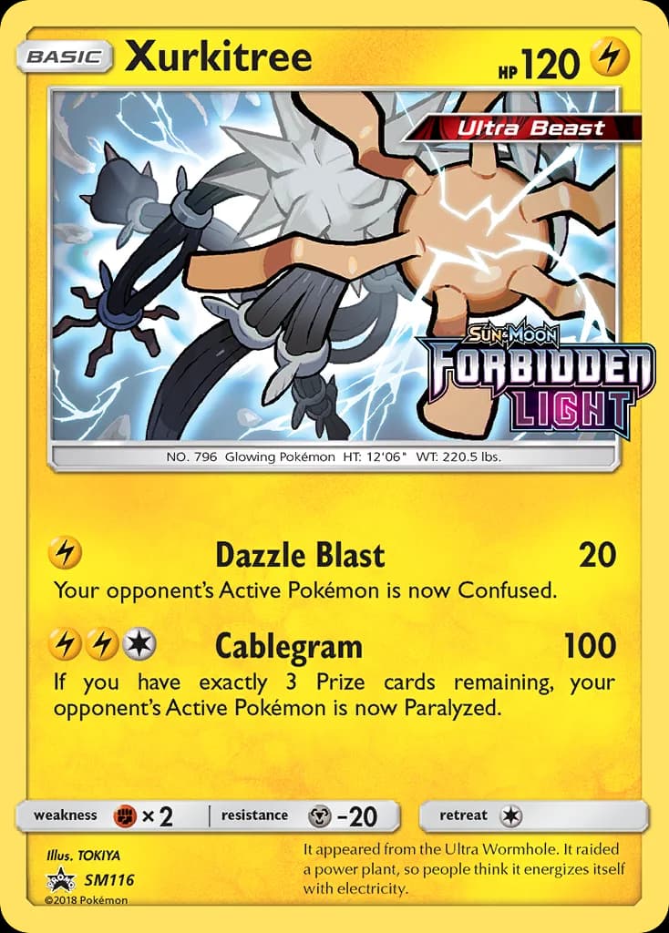 Carte Pokémon Câblifère #SM116 — Promos Soleil et Lune