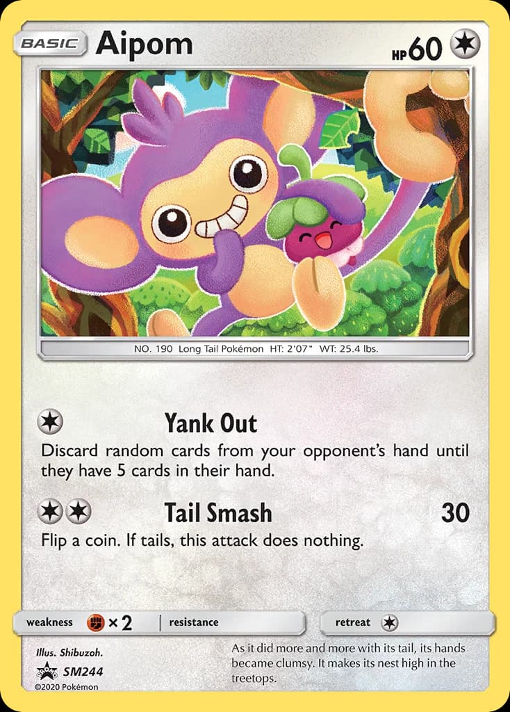 Carte Pokémon Capumain #SM244 — Promos Soleil et Lune