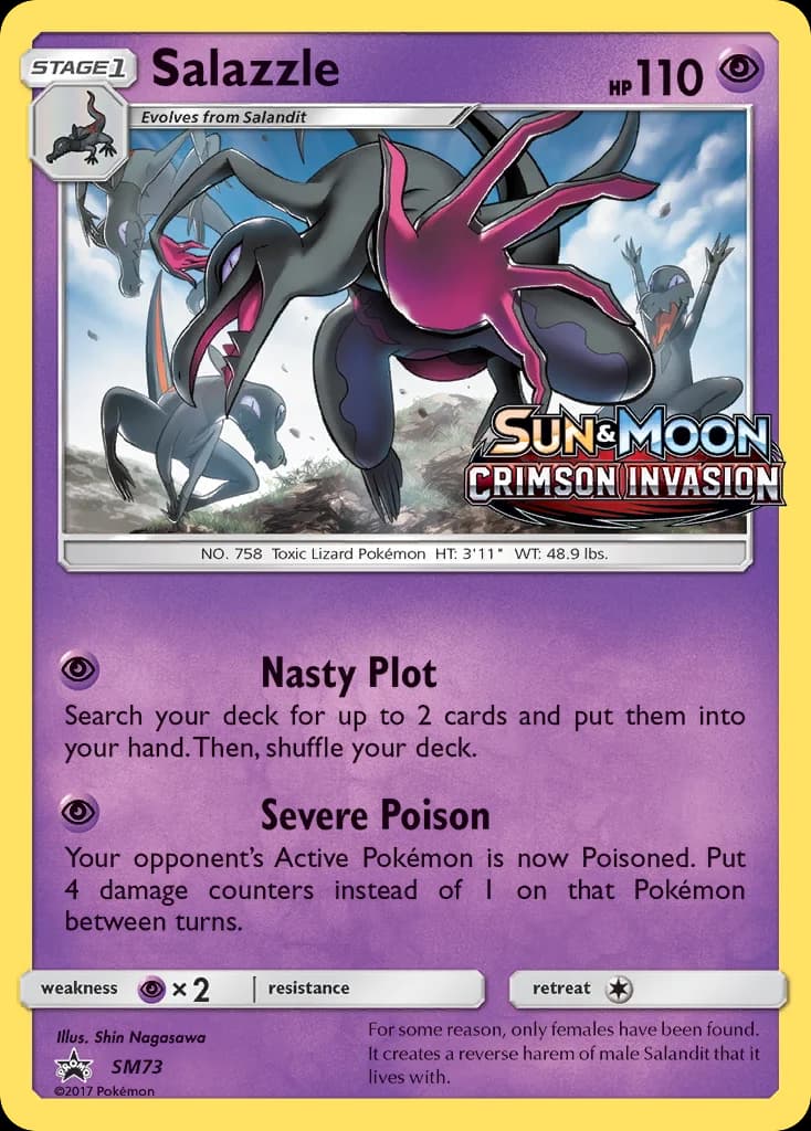 Carte Pokémon Malamandre #SM73 — Promos Soleil et Lune