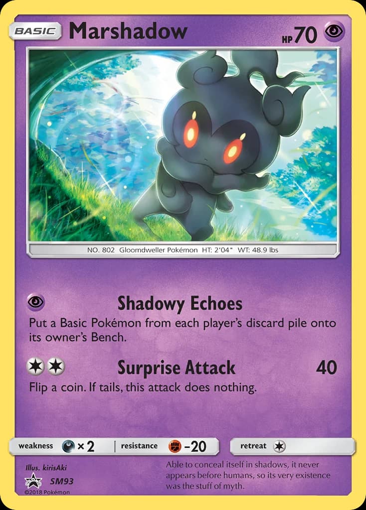 Carte Pokémon Marshadow #SM93 — Promos Soleil et Lune