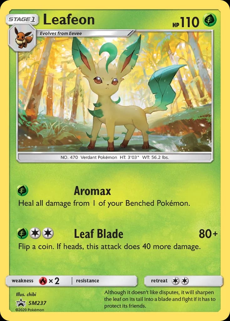 Carte Pokémon Phyllali #SM237 — Promos Soleil et Lune