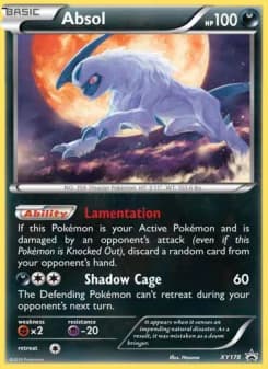 Carte Pokémon Absol #XY178 — Promos X&Y