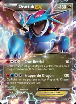 Carte Pokémon Drattak-EX #XY170 — Promos X&Y