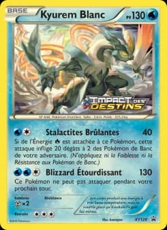 Carte Pokémon Kyurem Blanc #XY128 — Promos X&Y