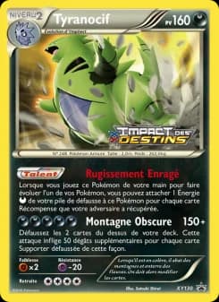 Carte Pokémon Tyranocif #XY130 — Promos X&Y