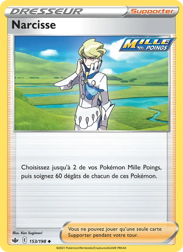 Carte Pokémon Narcisse #153 — Règne de Glace