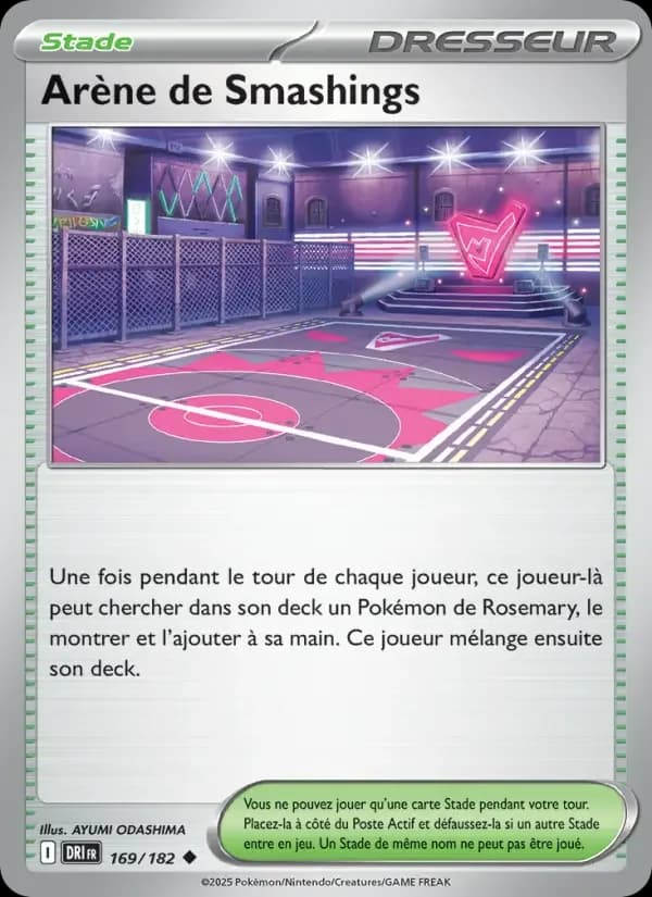 Carte Pokémon Arène de Smashings #169 — Rivalités Destinées
