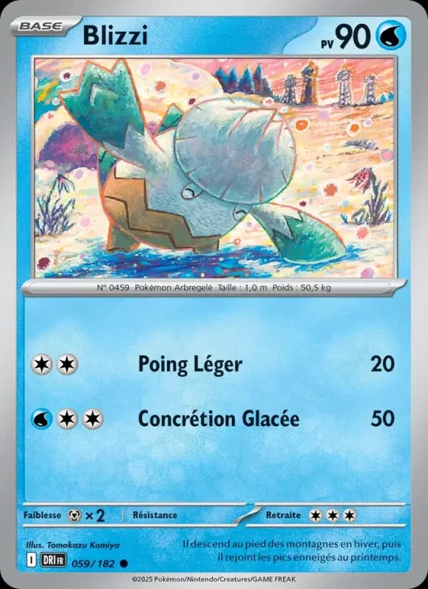 Carte Pokémon Blizzi #059 — Rivalités Destinées
