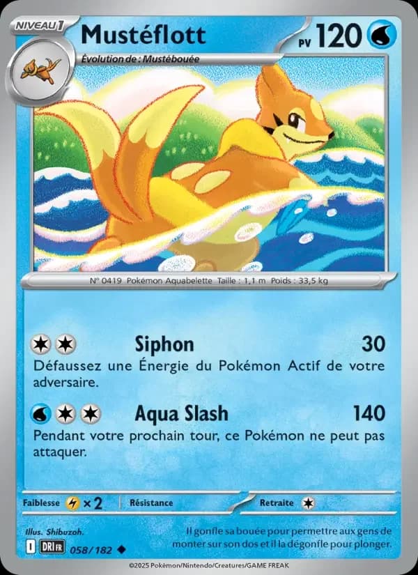 Carte Pokémon Mustéflott #058 — Rivalités Destinées