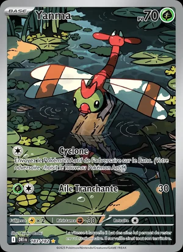 Carte Pokémon Yanma #183 — Rivalités Destinées