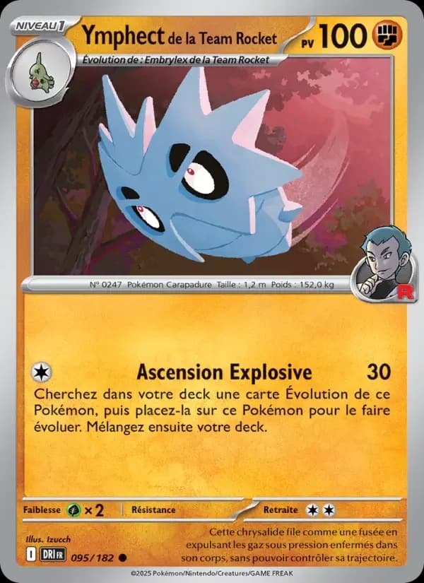 Carte Pokémon Ymphect de la Team Rocket #095 — Rivalités Destinées