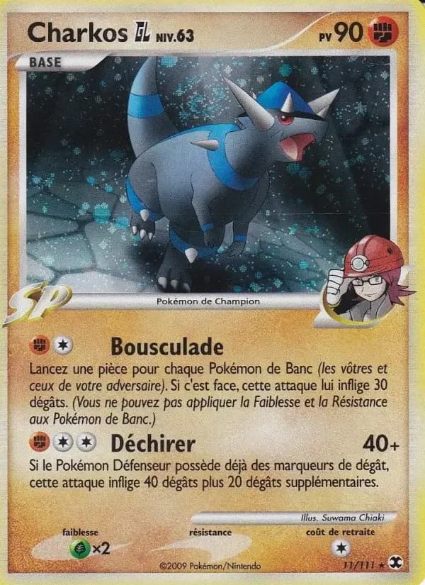 Carte Pokémon Charkos Niv. 63 #11 — Rivaux Émergeants