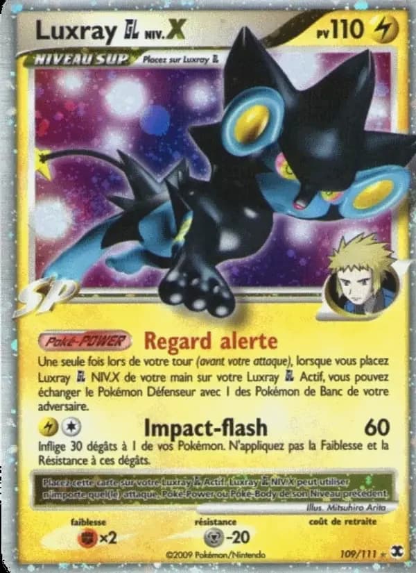 Carte Pokémon Luxray Niv. X #109 — Rivaux Émergeants