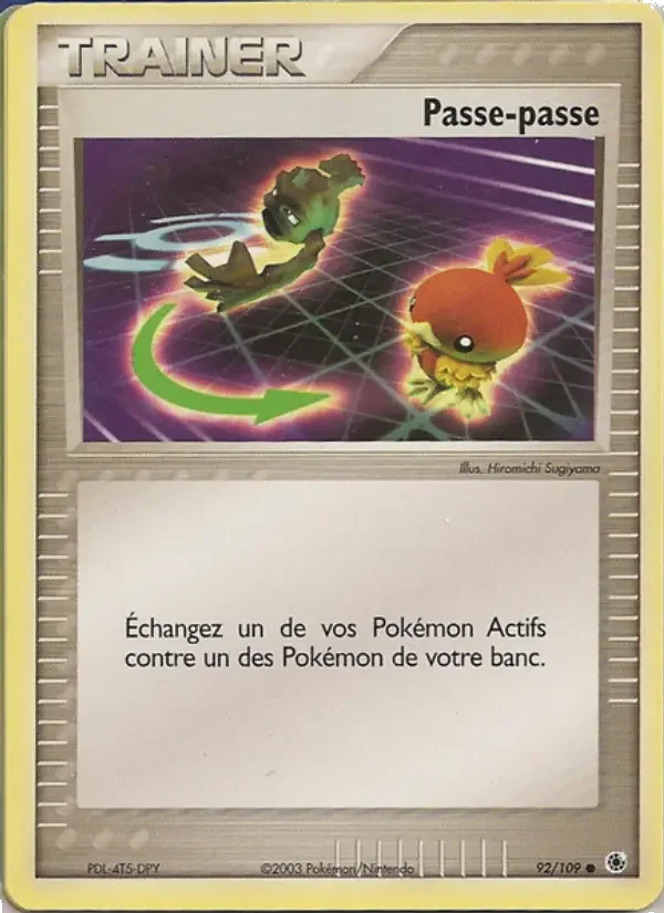 Carte Pokémon Passe-passe #92 — Rubis & Saphir