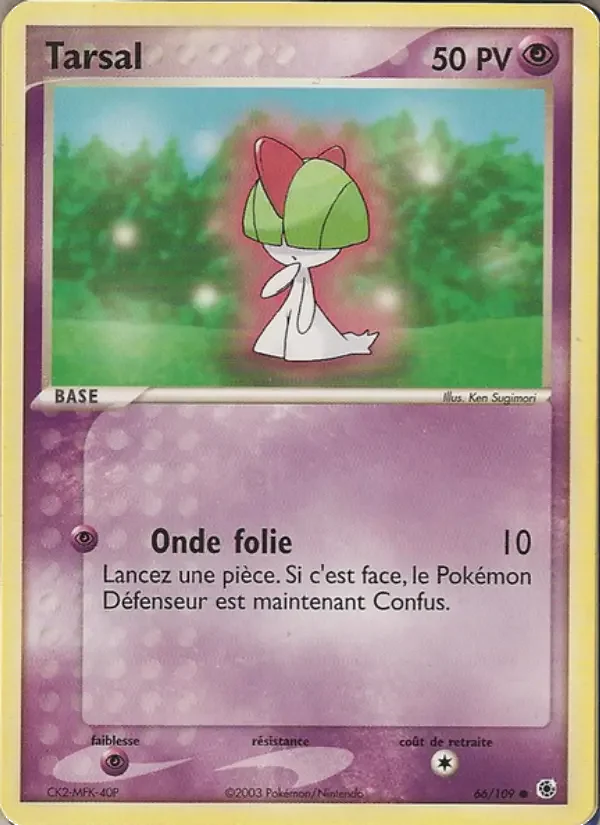 Carte Pokémon Tarsal #66 — Rubis & Saphir