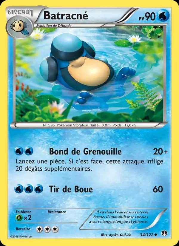 Carte Pokémon Batracné #34 — Rupture TURBO