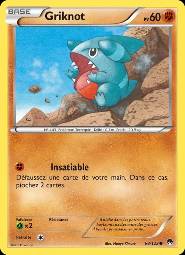 Carte Pokémon Griknot #68 — Rupture TURBO