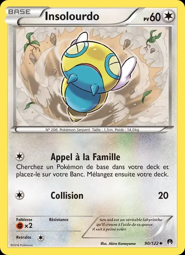 Carte Pokémon Insolourdo #90 — Rupture TURBO