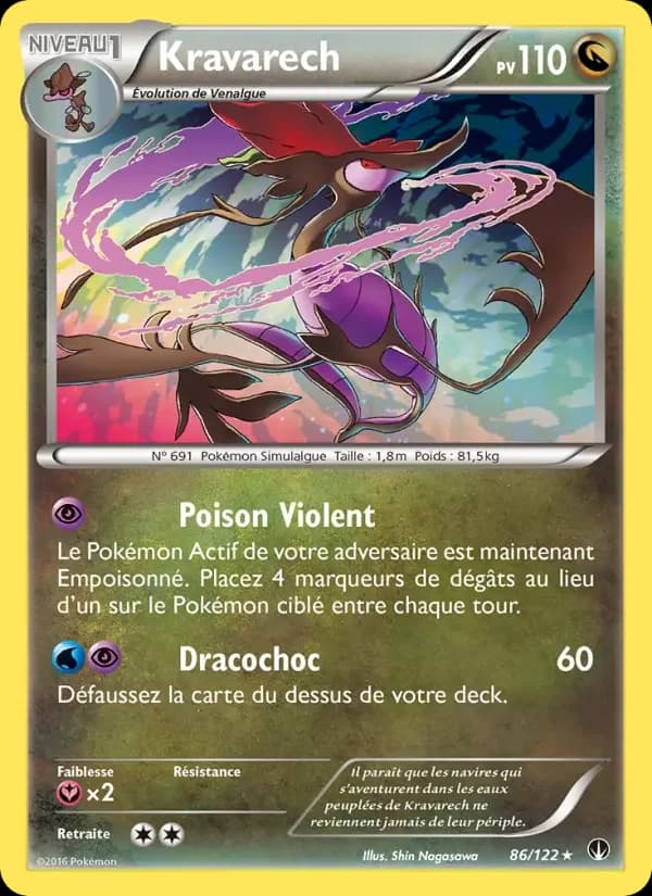 Carte Pokémon Kravarech #86 — Rupture TURBO