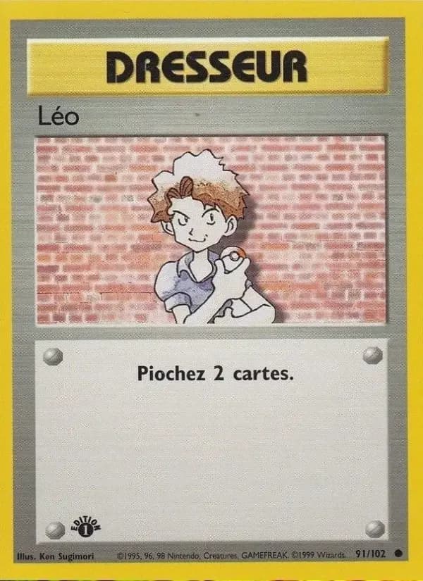 Carte Pokémon Léo #91 — Set de base