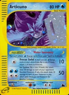 Carte Pokémon Articuno #H3 — Skyridge